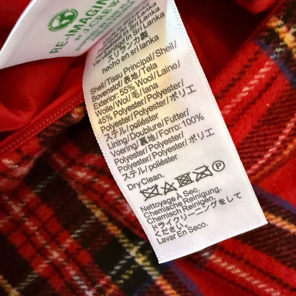 J Crew NWT Size 2 Tartan Plaid Pencil Skirt.
Perfect for the Holidays - Picture 8 of 9